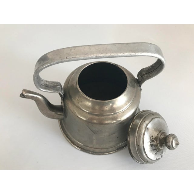 Antique Turkish Copper Tea Kettle For Sale In Phoenix - Image 6 of 11