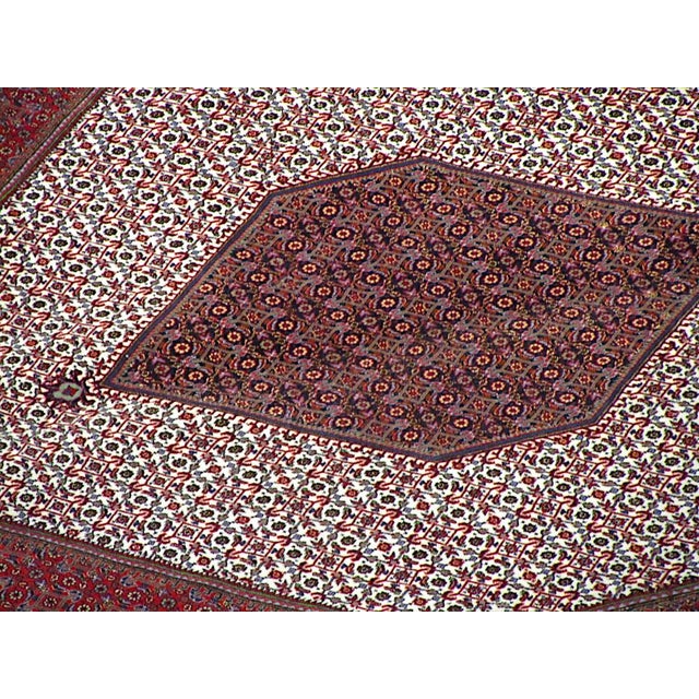 Purple Bidjar Tekab Rug, 1990s For Sale - Image 8 of 18