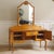 French Dressing Table with Mirror in Oak For Sale - Image 10 of 10