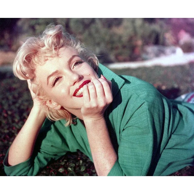 Marilyn Portrait' Marilyn Monroe Contemporary Archival Color Photograph Print From the Original Negative by Baron - 16x20 For Sale