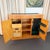 Mid-Century Modern 1940s Art Deco Satinwood Lit Dry Bar Music Entertainment System Cabinet For Sale - Image 3 of 13