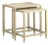 Louis Nesting Tables in Brown - A Pair For Sale