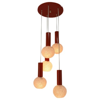 Mid-Century Chandelier from Pokrok Žílina, 1970s For Sale
