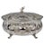 Large Lidded Bowl on Feet in Silver, Hanau, Germany, 1907-1910 For Sale