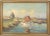 Fishing Boats Near Shore, 1930s, Oil on Canvas, Framed For Sale - Image 6 of 6