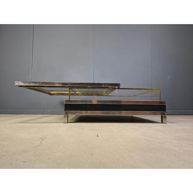 Vintage Sliding Top Coffee Table, 1970s For Sale - Image 4 of 18