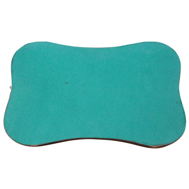 Antique Serving Tray in Inlaid Mahogany, 1890s For Sale - Image 5 of 6