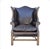 Vintage Rose Tarlow Style Leather Wingback Armchair, Circa 1960 For Sale - Image 9 of 12