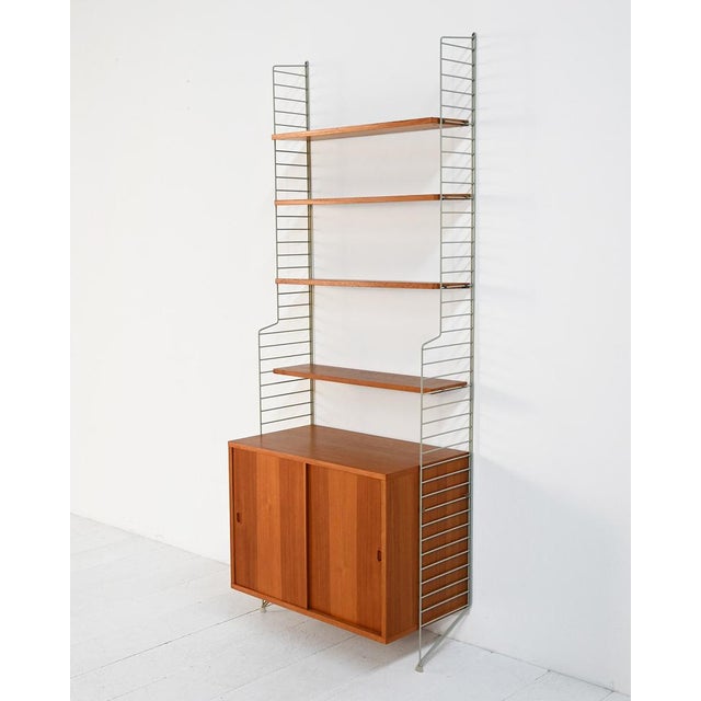 String Bookcase by Nisse Strinning, 1950s For Sale - Image 10 of 10
