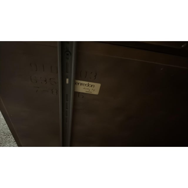 1960s Henredon Campaign Style Bedroom Dresser W/Mirrors For Sale - Image 16 of 16