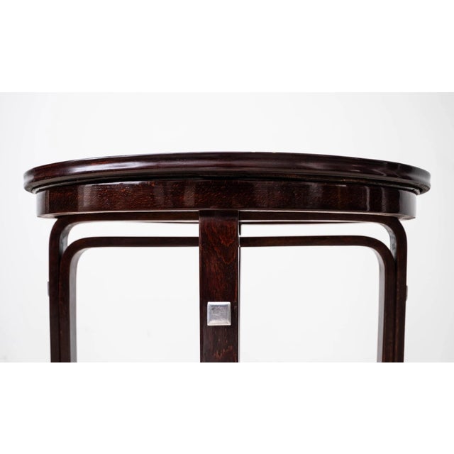 Antique Art Nouveau Side Table by Josef Hoffmann for Jacob & Josef Kohn, 1890s For Sale - Image 3 of 18