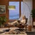 Product Type: Arc Floor Lamp, Brand: Nova of California - 100 Years Legacy, Material: Wood, Steel and Linen - Style: Mid...