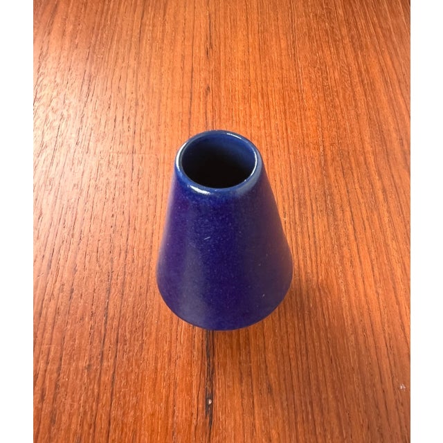 Mid-Century Modern Mid-Century German Small Minimalist Studio Pottery Vase from BKW Böttger Keramik Wandsbek, Hamburg, 1960s For Sale - Image 3 of 13
