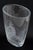 Nils Landberg for Orrefors. “Expo” Vase, model 4475, 1949. Rare Art Deco vase with deep sandblasted and engraved...