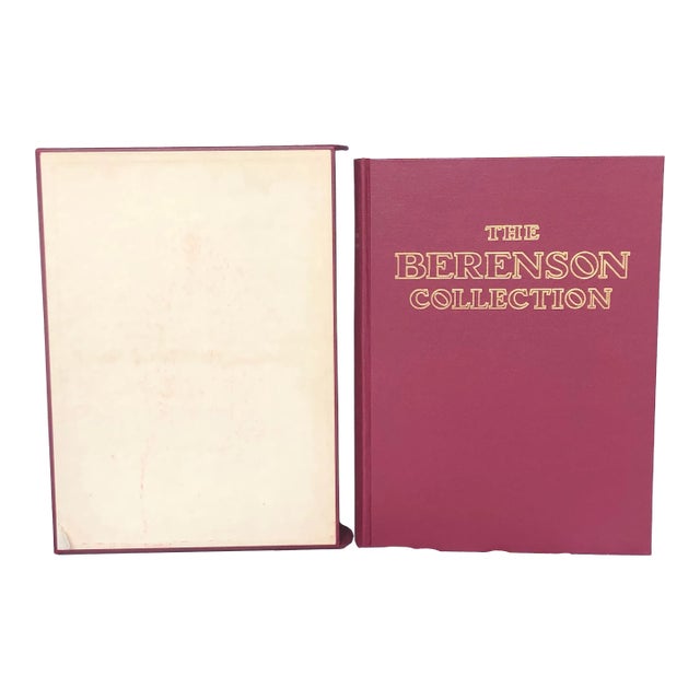 The Berenson Collection Italian Art Book for Coffee Table For Sale