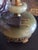 Vintage Green Onyx Marble Urn Trophy Brass Table Lamp Art Deco Nouveau Heavy For Sale - Image 4 of 11