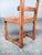 Brutalist Rustic Oak Slat Back Dining Chairs, Belgium, 1960s, Set of 6 For Sale - Image 6 of 18