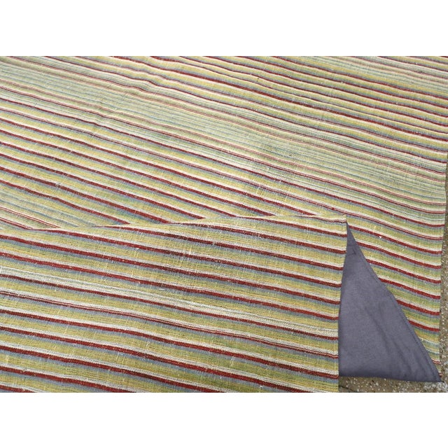 Textile Galerie Shabab Collection Mid-20th Century Turkish Flatweave Kilim Room Size Rug For Sale - Image 7 of 8
