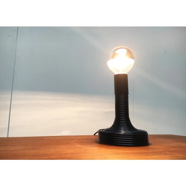 Italian Space Age Spirale Table Lamp by Angelo Mangiarotti for Candle For Sale - Image 14 of 18
