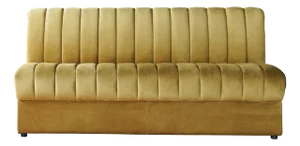 Matthew Izzo Home Conrad Ochre Straight 6' Sofa
