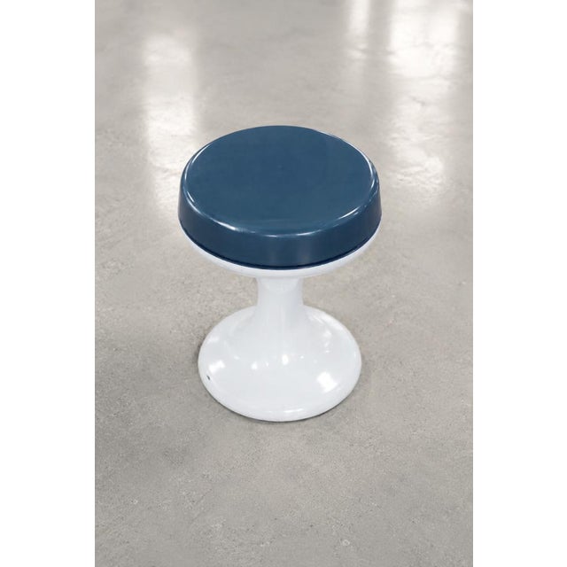 Vintage Space Age Plastic Stool from Emsa, West Germany, 1960s For Sale - Image 6 of 12