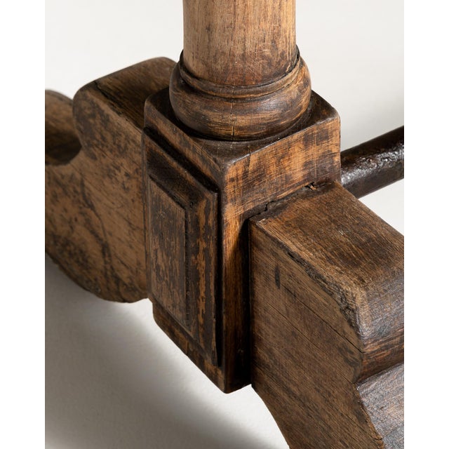 French Bistro Side Table, Antique, France, Circa 1900 For Sale - Image 11 of 12