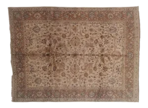 1960s Persian Tabriz Rug 9'9" X 13'4"