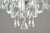 Metal Restored Traditional Clear Crystal Five Arm Chandelier For Sale - Image 7 of 10