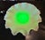 Fenton Uranium Custard Persian Medallion Bowl For Sale In Philadelphia - Image 6 of 12