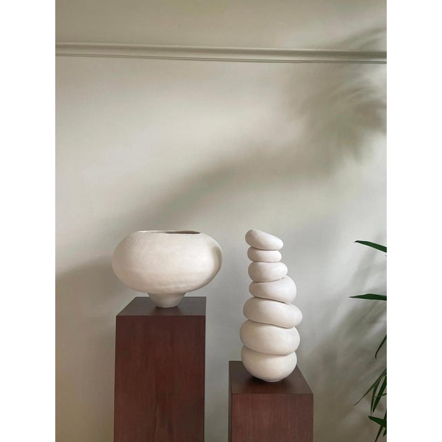 Modder Keep Flowing Ceramic Sculpture by Françoise Jeffrey For Sale - Image 4 of 9