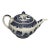 Vintage Blue Willow Teapot – Made in England Cobalt Transferware For Sale