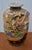 Vintage Japanese Satsuma Moriage Vase Kannon Goddess & Rakan Dragon For Sale - Image 12 of 14