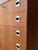 This Swedish mid-century chest of drawers from the 1960s distinguishes itself through its clean lines, compact dimensions,...