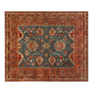 Antique Turkish Oushak Rug For Sale