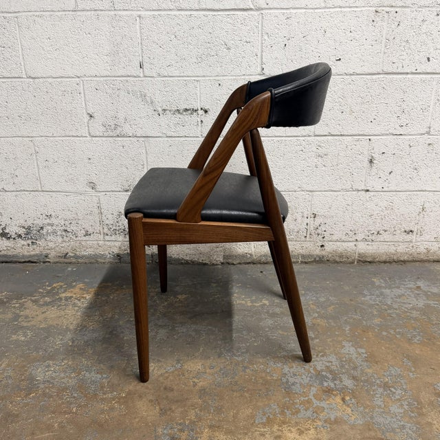 Set of 6 Kai Kristiansen Attributed Model 31 Danish Modern Teak Dining Chairs, Schou Andersen 1960's For Sale - Image 10 of 14