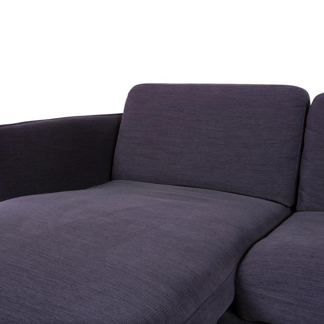 Fabric Osaka Corner Sofa in Blue Purple Aubergine from BoConcept For Sale - Image 4 of 15