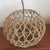 Rope detail chandelier with three lights. In great condition.