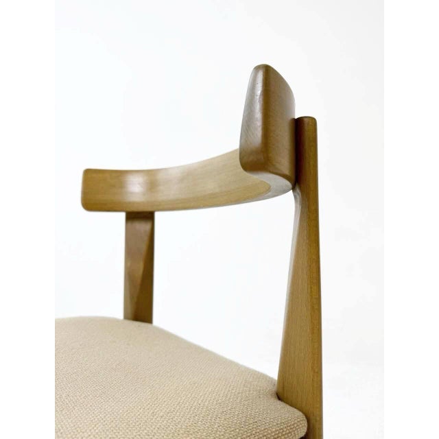 Wood Vintage Chairs by Jürg Bally for Stein Am Rhein, 1960s, Set of 6 For Sale - Image 7 of 9