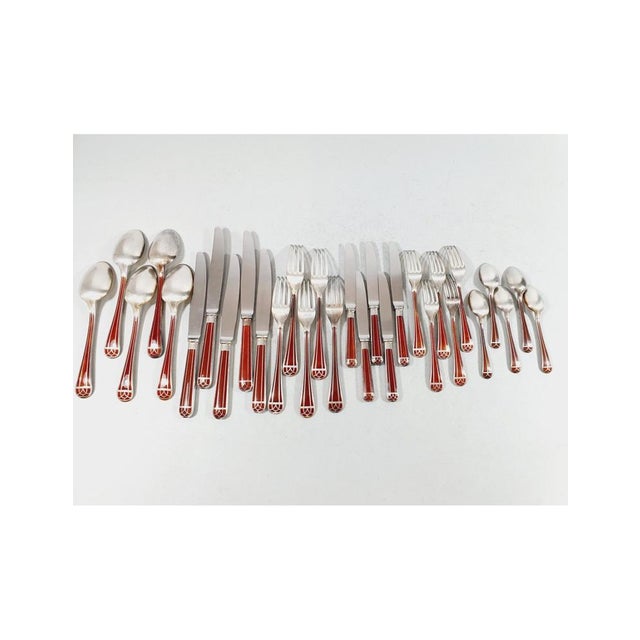 Talisman Sienna Cutlery Set from Christofle, Set of 96 For Sale - Image 12 of 13