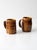 Vintage Rustic Handmade Pottery Mug Pair For Sale - Image 9 of 10