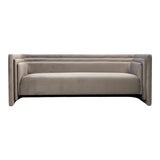 Quadra Gray Modern Sofa- Showroom Sample For Sale