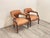 Pair of French Louis XVI Style Arm Chairs For Sale - Image 9 of 12