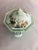 English Vintage Adams China "Ming Jade" Octagonal Covered Vegetable Bowl For Sale - Image 3 of 6
