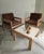 Vintage Armchairs and Coffee Table by André Sornay, 1980s, Set of 3 For Sale - Image 3 of 18