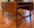 Rare Convertible Bamboo Turned Walnut Drop Leaf Dining Table / Coffee Table For Sale - Image 9 of 11