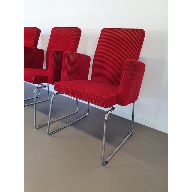 Pub & Club Chairs, Set of 4 For Sale - Image 3 of 10