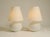 White Large Vintage Paralume Table Lamps from Leucos, 1980s, Set of 2 For Sale - Image 8 of 18