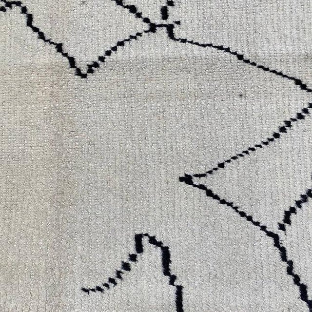 Handwoven Moroccan Area Rug 9x12 For Sale - Image 9 of 9