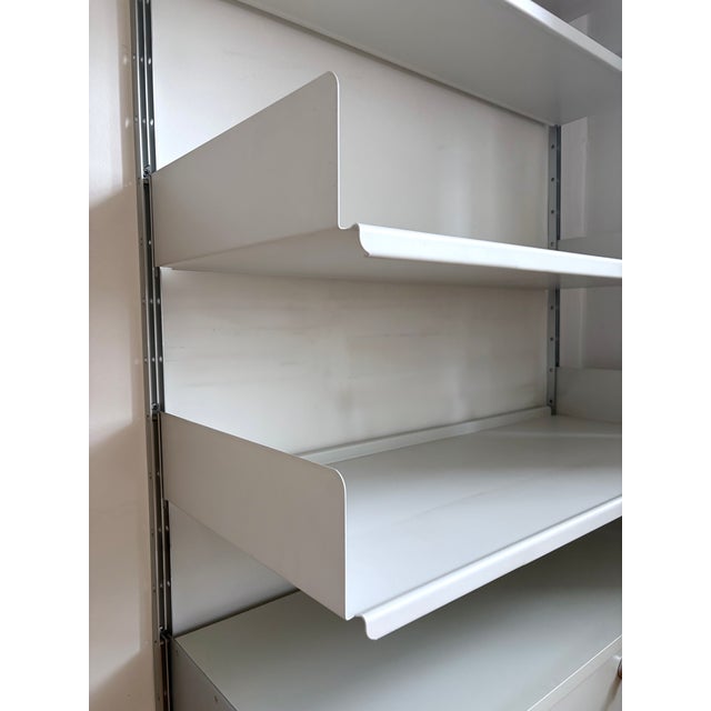 Silver Shelving System by Dieter Rams for Vitsoe, Germany, 1960s For Sale - Image 8 of 11