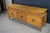 Mid Century Chinoiserie Walnut Burl Triple Dresser & Mirror Credenza Buffet MCM For Sale - Image 4 of 13